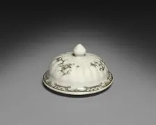 Teapot (lid), c. 1750-1770. Creator: Unknown