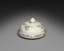 Teapot (lid), c. 1750-1770. Creator: Unknown