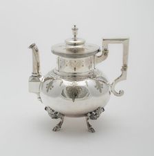 Teapot, part of Tea and Coffee Service, 1878. Creator: Rogers Smith and Company
