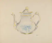 Teapot, probably 1936. Creator: Joseph Sudek