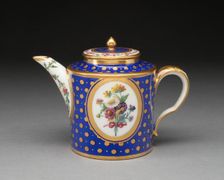 Teapot, Sèvres, 1788. Creators: Sèvres Porcelain Manufactory, Charles Buteux le Père