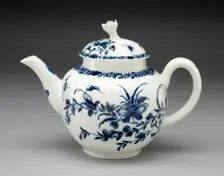 Teapot, Worcester, c. 1760. Creator: Royal Worcester