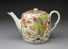 Teapot, Worcester, c. 1770. Creator: Royal Worcester