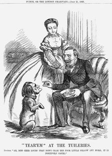 "Tear'em" At The Tuileries 1863. Creator: John Tenniel