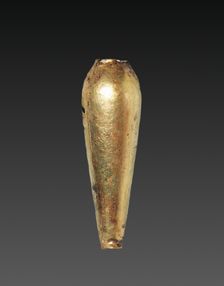 Teardrop-Shaped Bead, 1980-1801 BC. Creator: Unknown