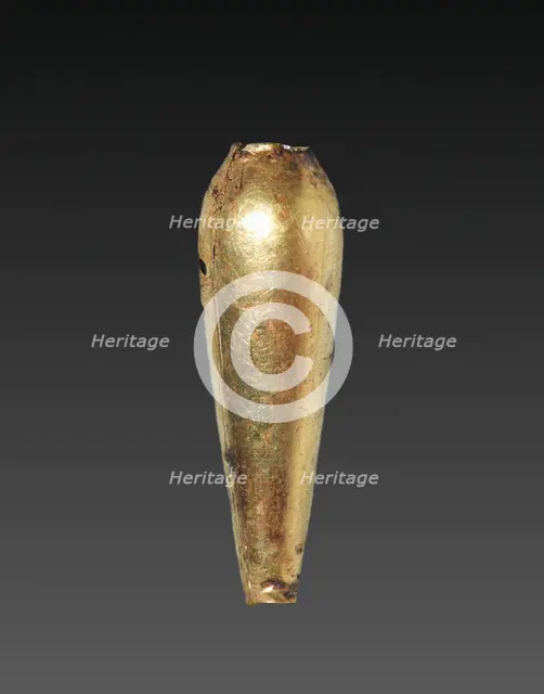 Teardrop-Shaped Bead, 1980-1801 BC. Creator: Unknown.