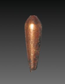 Teardrop-Shaped Bead, 1980-1801 BC. Creator: Unknown