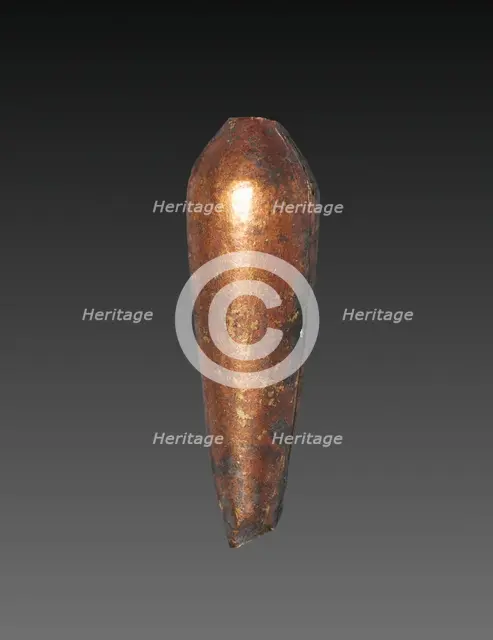 Teardrop-Shaped Bead, 1980-1801 BC. Creator: Unknown.