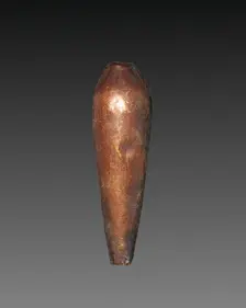 Teardrop-Shaped Bead, 1980-1801 BC. Creator: Unknown