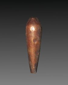 Teardrop-Shaped Bead, 1980-1801 BC. Creator: Unknown