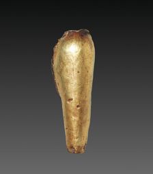 Teardrop-Shaped Bead, 1980-1801 BC. Creator: Unknown