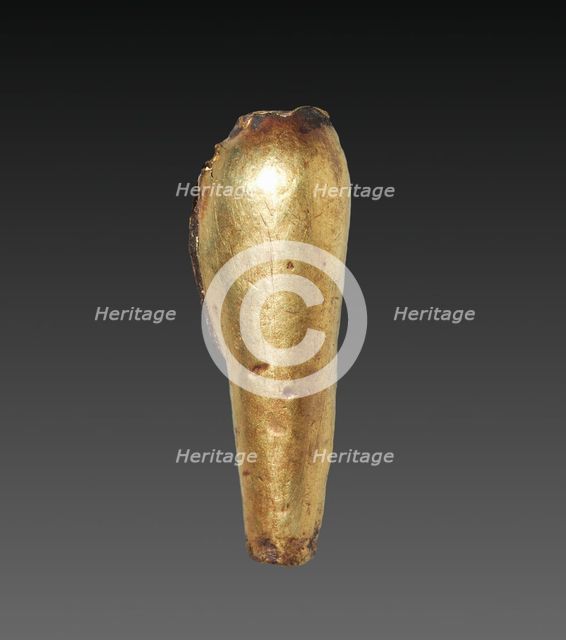 Teardrop-Shaped Bead, 1980-1801 BC. Creator: Unknown.