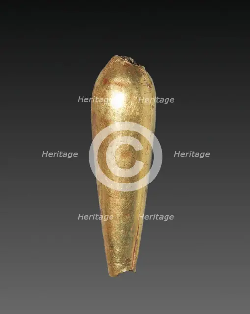 Teardrop-Shaped Bead, 1980-1801 BC. Creator: Unknown.
