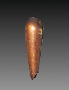 Teardrop-Shaped Bead, 1980-1801 BC. Creator: Unknown