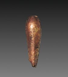 Teardrop-Shaped Bead, 1980-1801 BC. Creator: Unknown