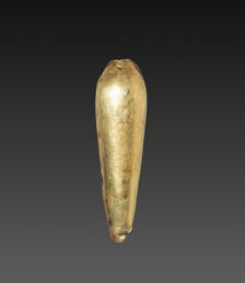 Teardrop-Shaped Bead, 1980-1801 BC. Creator: Unknown