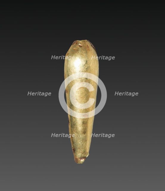 Teardrop-Shaped Bead, 1980-1801 BC. Creator: Unknown.