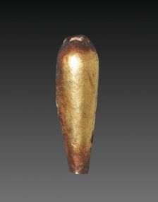 Teardrop-Shaped Bead, 1980-1801 BC. Creator: Unknown