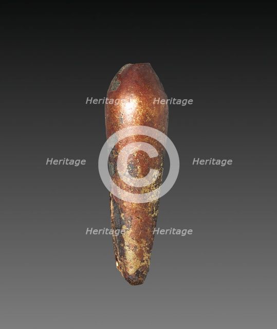 Teardrop-Shaped Bead, Dynasty 12. Creator: Unknown.