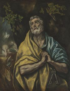 Tears of St. Peter, 1590s. Creator: El Greco