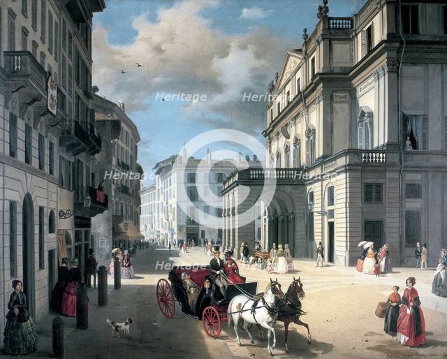 Teatro alla Scala, 1852.
