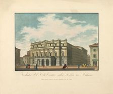 Teatro alla Scala, ca 1820