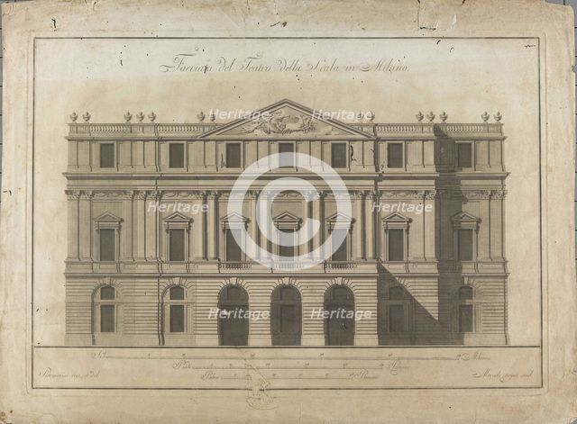 Teatro alla Scala. Project.