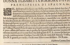 Teatro delle Nobili et Virtuose Donne..., page 2 (recto), 1616. Creator: Isabella Catanea Parasole