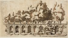 Teatro delle Acque, Villa Torlonia, Frascati, n.d. Creator: Unknown