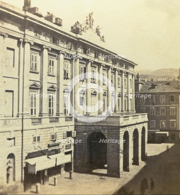 Teatro Grande, Trieste, c. 1890.