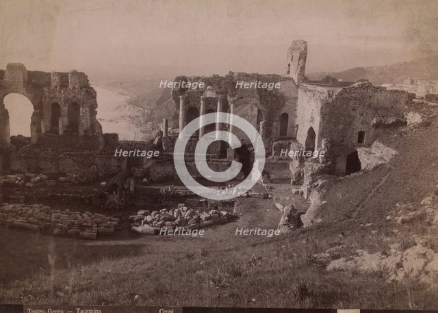 Teatro Greco - Taormina, late nineteenth century. Creator: Giovanni Crupi.