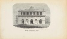 Teatro San Carlo in Naples, Mid of the 19th century. Creator: Anonymous