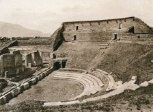 Teatro tragico, Pompeii, Italy, c1900s. Creator: Unknown