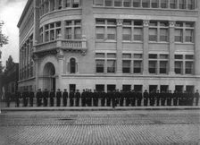 Tech Cadet Company, Washington, D.C., between 1890 and 1950. Creator: Frances Benjamin Johnston