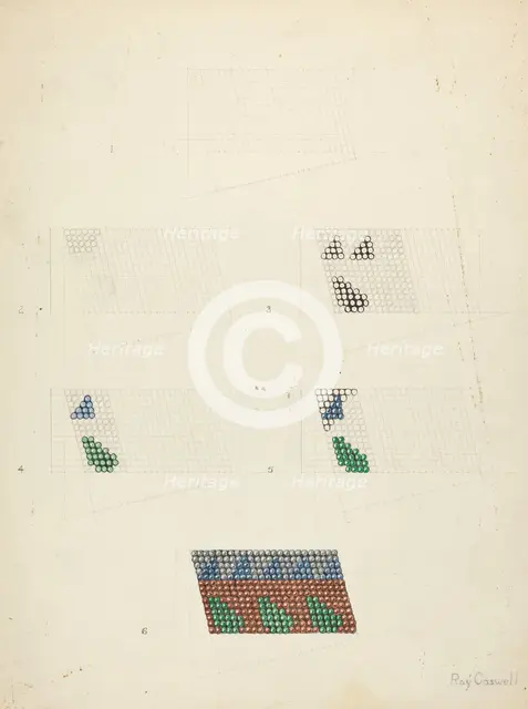 Technique Demonstration, 1935/1942. Creator: Caswell, Ray.