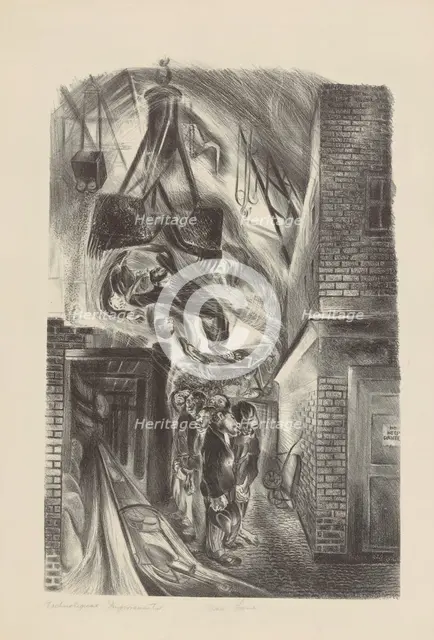 Technological Improvements, ca.1935 - 1943. Creator: Nan Lurie.