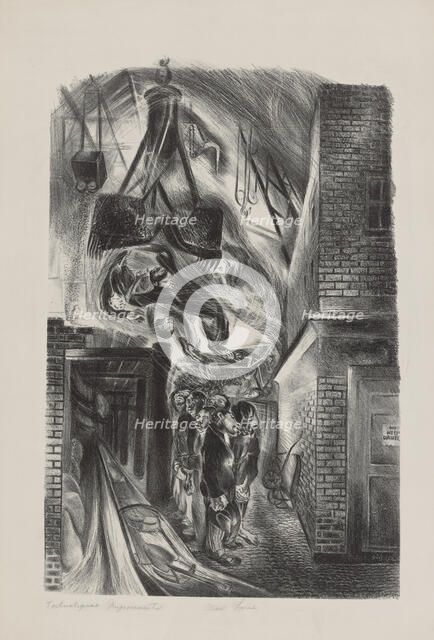 Technological Improvements, ca.1935 - 1943. Creator: Nan Lurie.