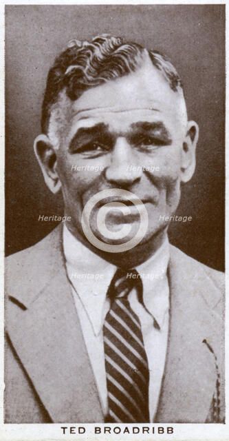 Ted Broadribb, British boxer and manager, 1938. Artist: Unknown