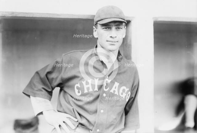 Ted Easterly, Chicago AL (baseball), 1913. Creator: Bain News Service.
