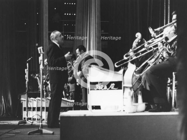 Ted Heath and His Music, Nat King Cole concert, Shepherd's Bush, London, 1963. Creator: Brian Foskett.