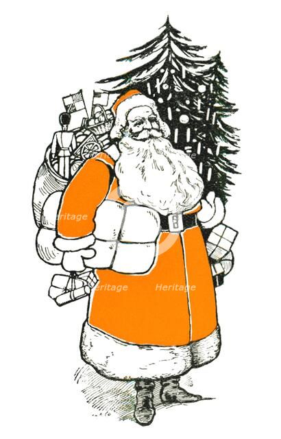 'Teddy Dixon's Dream. - A Story for Christmas. Father Christmas', 1907. Artist: Soldan & Co.