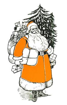 Teddy Dixon's Dream. - A Story for Christmas. Father Christmas 1907. Artist: Soldan & Co