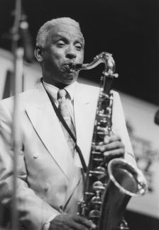 Teddy Edwards, North Sea Jazz Festival, Netherlands, 1994. Creator: Brian Foskett