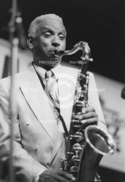 Teddy Edwards, North Sea Jazz Festival, Netherlands, 1994. Creator: Brian Foskett.