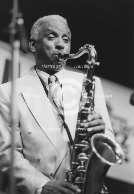 Teddy Edwards, North Sea Jazz Festival, Netherlands, 1994. Creator: Brian Foskett.
