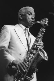 Teddy Edwards, North Sea Jazz Festival, Netherlands, 1994. Creator: Brian Foskett