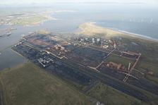 Teesside Steel Works, Redcar and Cleveland, 2015. Creator: Dave MacLeod