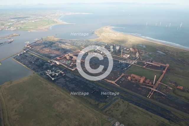 Teesside Steel Works, Redcar and Cleveland, 2015. Creator: Dave MacLeod.