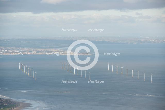 Teesside Wind Farm, Redcar and Cleveland, 2015. Creator: Dave MacLeod.