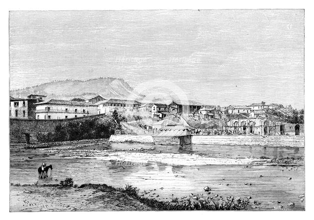 Tegucigalpa, Honduras, c1890.Artist: Barbant